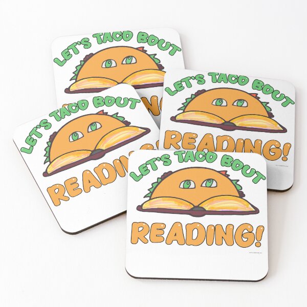 Item preview, Taco Bout Reading Fun Book Lover Cartoon designed and sold by mytshirtfort.
