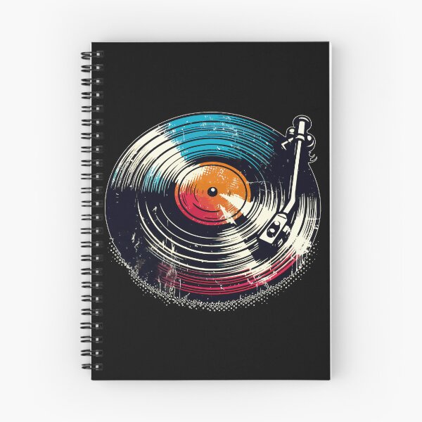 Item preview, Retro Vintage Colorful Vinyl Record Player designed and sold by TomFrontierArt.