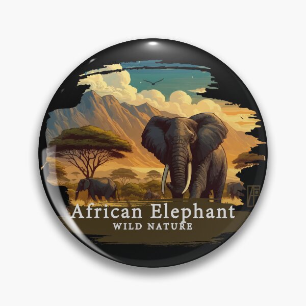 Item preview, African Elephant - WILD NATURE - ELEPHANT -3 designed and sold by ArtProjectShop.