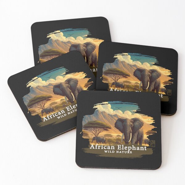 Item preview, African Elephant - WILD NATURE - ELEPHANT -3 designed and sold by ArtProjectShop.