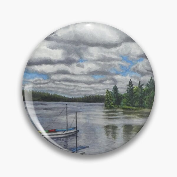 Item preview, Little Lake Sunapee at Midmorning designed and sold by LoveJingle.