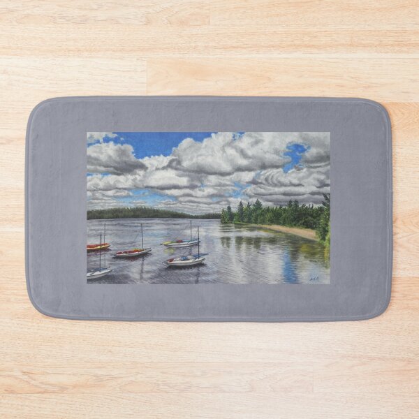 Item preview, Little Lake Sunapee at Midmorning designed and sold by LoveJingle.