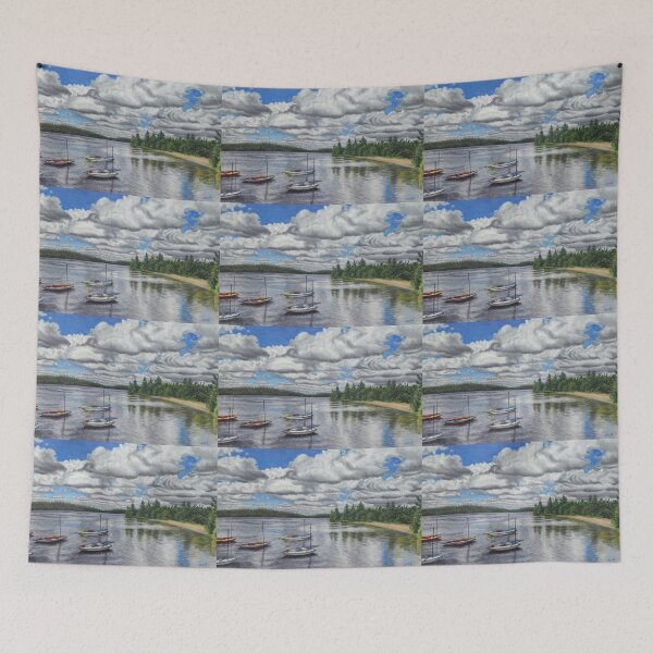 Item preview, Little Lake Sunapee at Midmorning designed and sold by LoveJingle.