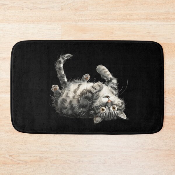 Item preview, Grey Cat asking for Tickle designed and sold by Truiskatain.