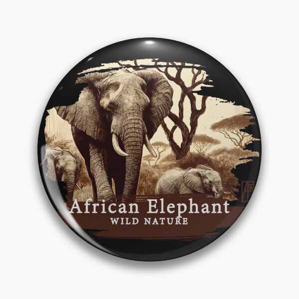 Item preview, African Elephant - WILD NATURE - ELEPHANT -5 designed and sold by ArtProjectShop.