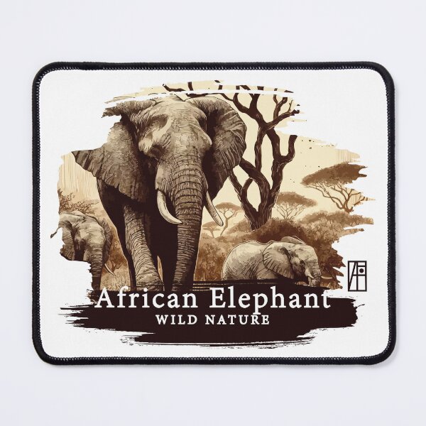 Item preview, African Elephant - WILD NATURE - ELEPHANT -6 designed and sold by ArtProjectShop.