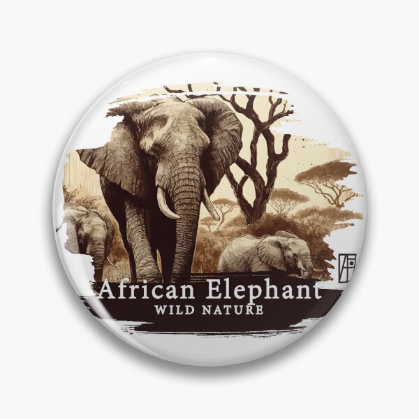 Item preview, African Elephant - WILD NATURE - ELEPHANT -6 designed and sold by ArtProjectShop.