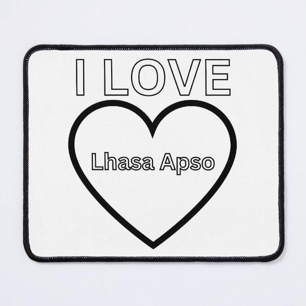 Item preview, Show your love for the Lhasa Apso with this heartwarming design designed and sold by Frostquest.