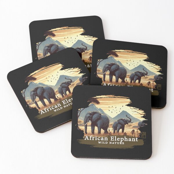 Item preview, African Elephant - WILD NATURE - ELEPHANT -7 designed and sold by ArtProjectShop.