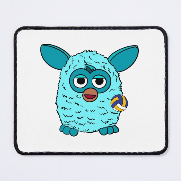 Item preview, Light Blue Volleyball Player Furby designed and sold by Animals-by-JB.