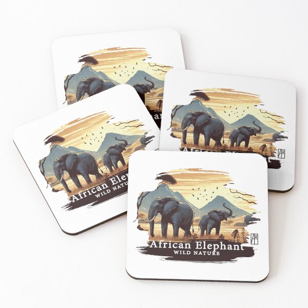 Item preview, African Elephant - WILD NATURE - ELEPHANT -8 designed and sold by ArtProjectShop.
