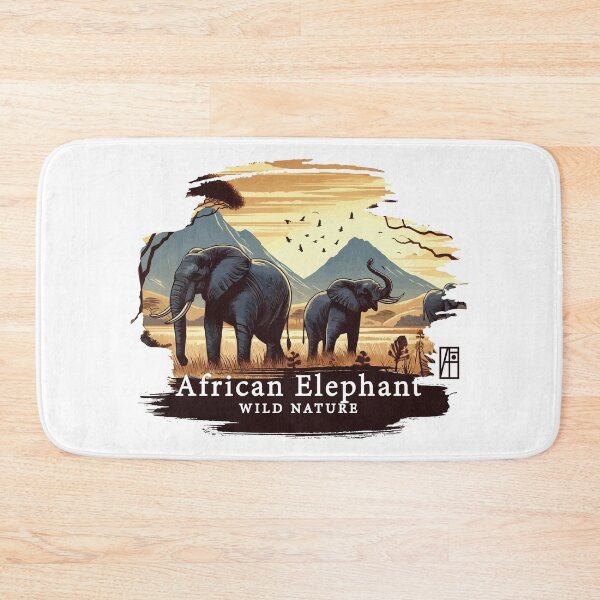 Item preview, African Elephant - WILD NATURE - ELEPHANT -8 designed and sold by ArtProjectShop.