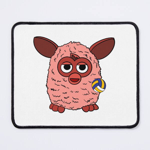 Item preview, Cherry Red Volleyball Player Furby designed and sold by Animals-by-JB.