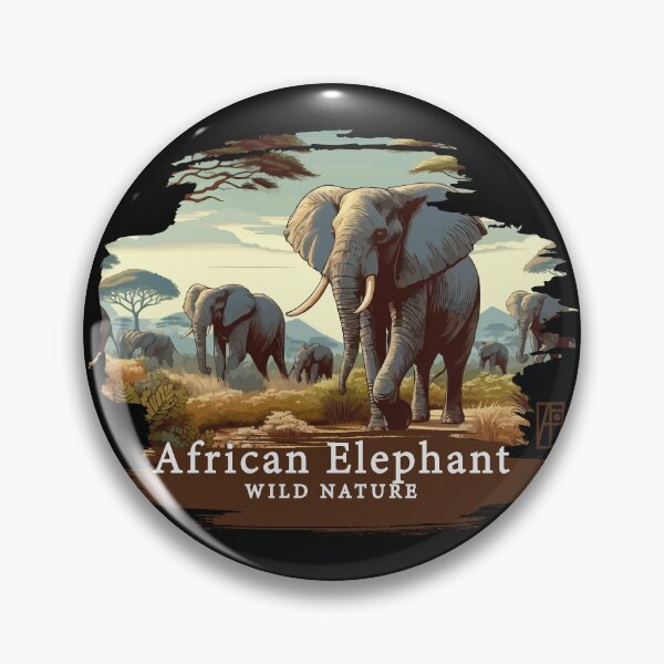 Item preview, African Elephant - WILD NATURE - ELEPHANT -9 designed and sold by ArtProjectShop.