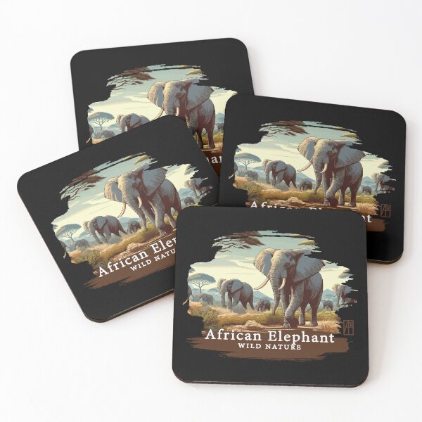 Item preview, African Elephant - WILD NATURE - ELEPHANT -9 designed and sold by ArtProjectShop.