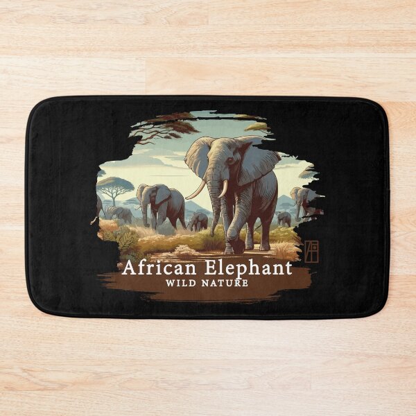 Item preview, African Elephant - WILD NATURE - ELEPHANT -9 designed and sold by ArtProjectShop.