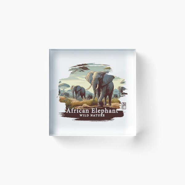 Item preview, African Elephant - WILD NATURE - ELEPHANT -10 designed and sold by ArtProjectShop.