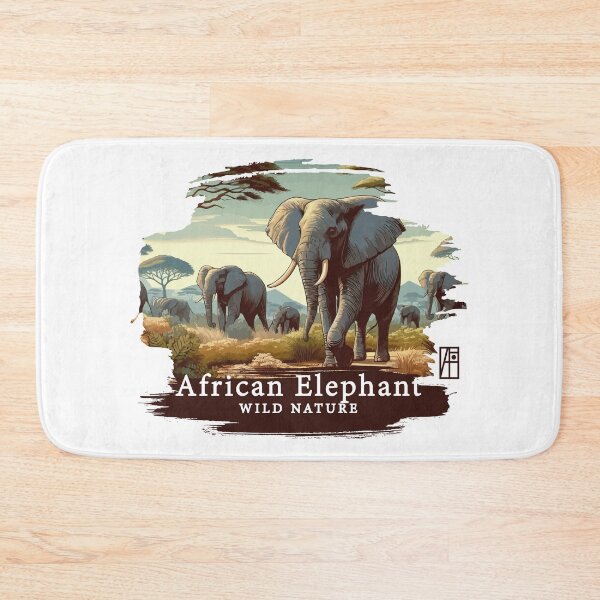 Item preview, African Elephant - WILD NATURE - ELEPHANT -10 designed and sold by ArtProjectShop.
