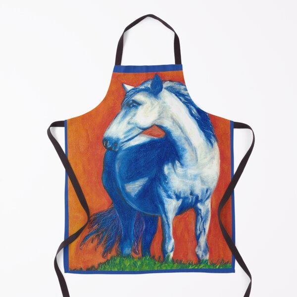 Item preview, Blue Horse at Sunset designed and sold by artofkathleen.