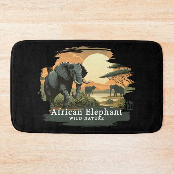 Item preview, African Elephant - WILD NATURE - ELEPHANT -11 designed and sold by ArtProjectShop.