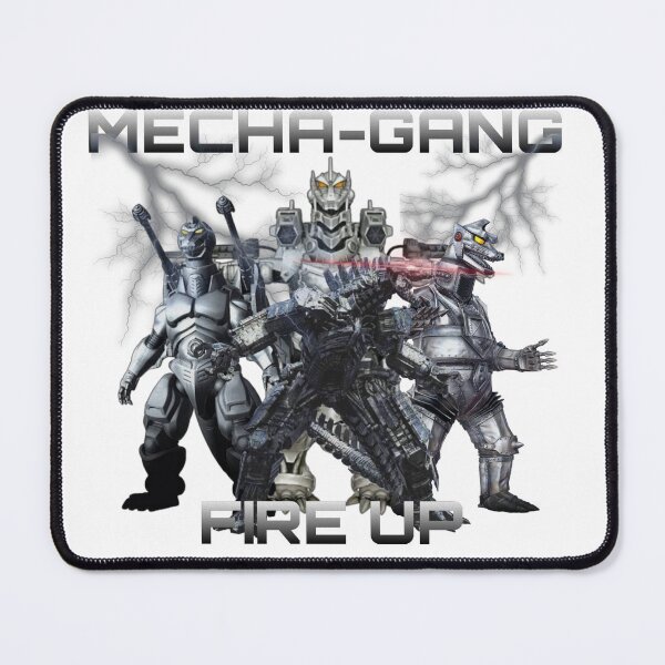 Item preview, mechagodzilla gang designed and sold by C4RVALH0ART.