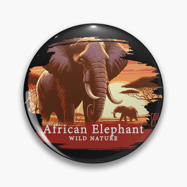 Item preview, African Elephant - WILD NATURE - ELEPHANT -13 designed and sold by ArtProjectShop.