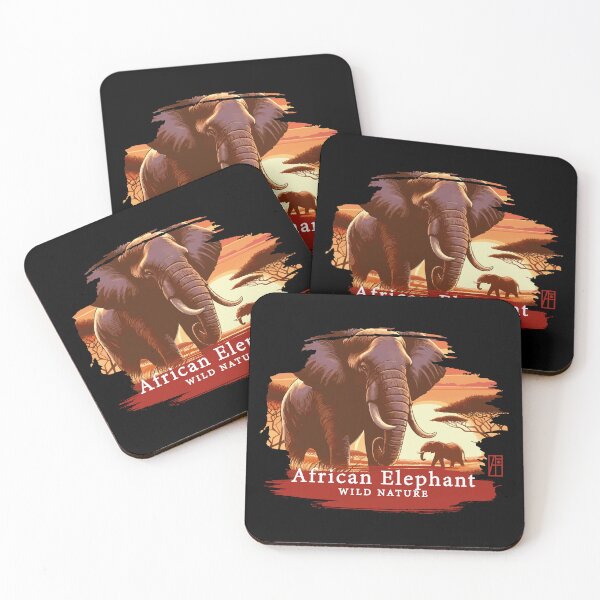 Item preview, African Elephant - WILD NATURE - ELEPHANT -13 designed and sold by ArtProjectShop.