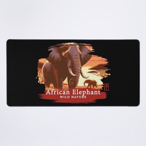 Item preview, African Elephant - WILD NATURE - ELEPHANT -13 designed and sold by ArtProjectShop.