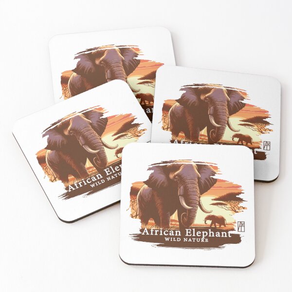 Item preview, African Elephant - WILD NATURE - ELEPHANT -14 designed and sold by ArtProjectShop.