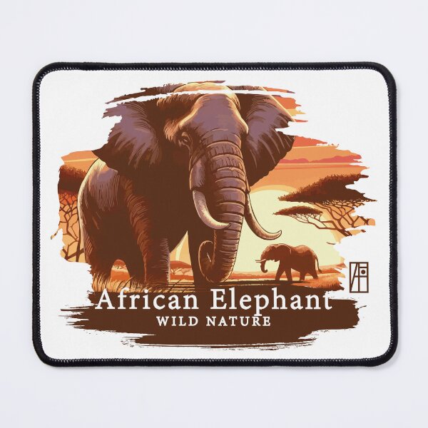 Item preview, African Elephant - WILD NATURE - ELEPHANT -14 designed and sold by ArtProjectShop.