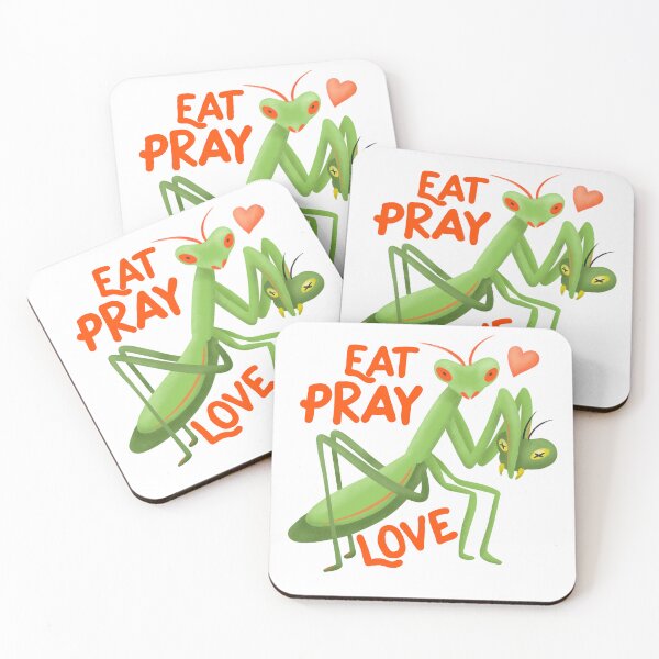 Item preview, Eat Pray Love Mantis  designed and sold by ArtAttackStudios.