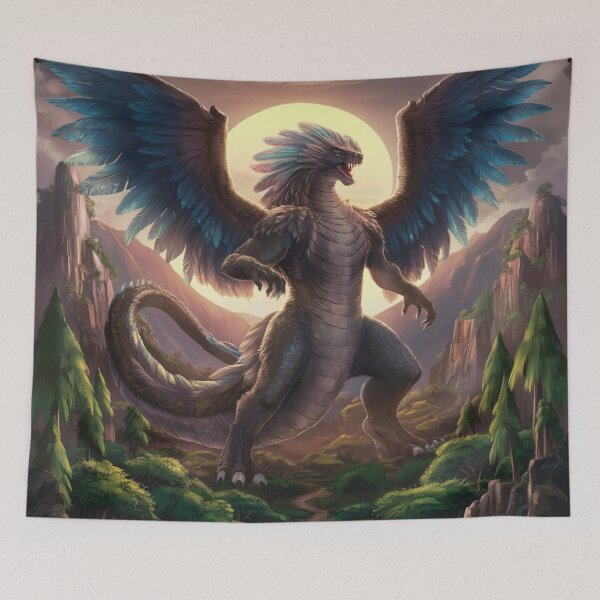 Item preview, Titan Kaiju quetzalcoatl the feathered serpent  designed and sold by Titan33.
