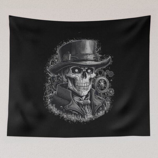 Item preview, Steampunk skull designed and sold by TomaszMaternia.
