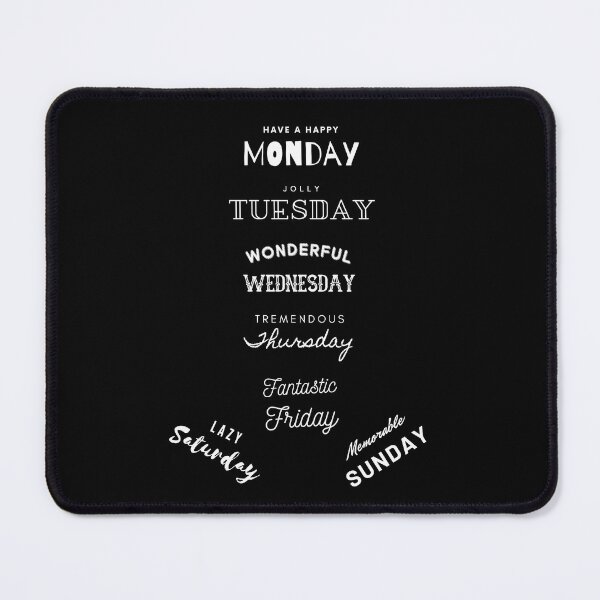 Item preview, Weekdays And Wishes designed and sold by jenmountainen.