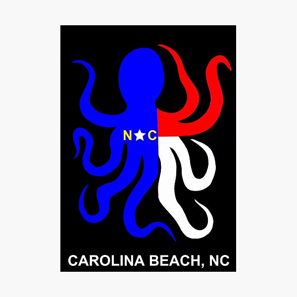 Item preview, NC Octopus (Carolina Beach, NC) designed and sold by barryknauff.