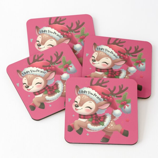 Item preview, Christmas Holiday Design Country Music I Hope You Prance Cute Reindeer designed and sold by Wolvescreate.