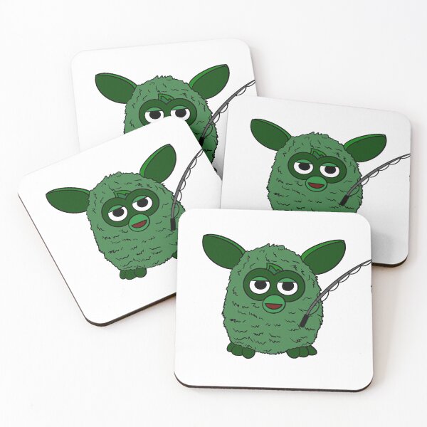 Item preview, Forest Green Fisherman Furby designed and sold by Animals-by-JB.