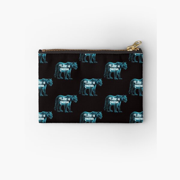 Item preview, Like a puma: Blue and black puma with lightening bolts. designed and sold by JoyOfHopeStore.
