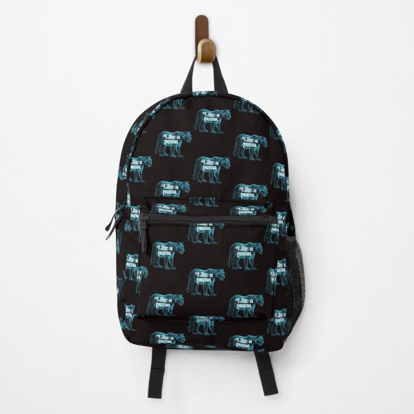 Item preview, Like a puma: Blue and black puma with lightening bolts. designed and sold by JoyOfHopeStore.