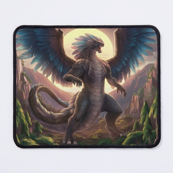 Item preview, Titan Kaiju quetzalcoatl the feathered serpent  designed and sold by Titan33.