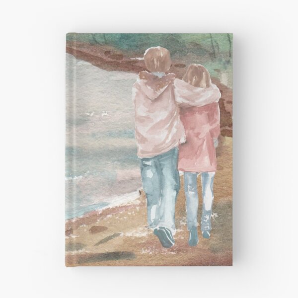 Item preview, Long walk with my love - watercolor  designed and sold by BJScottArt.
