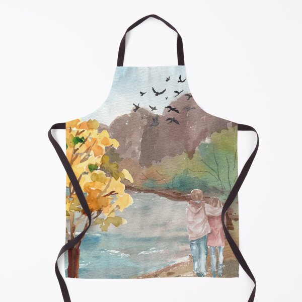 Item preview, Long walk with my love - watercolor designed and sold by BJScottArt.