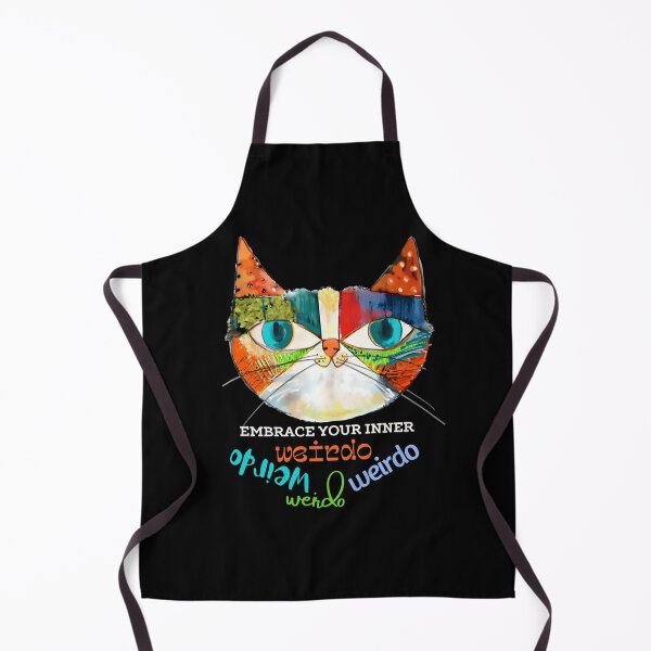 Item preview, Embrace Your Inner Weirdo: Cat Cartoon Design Collection designed and sold by adriaquart.
