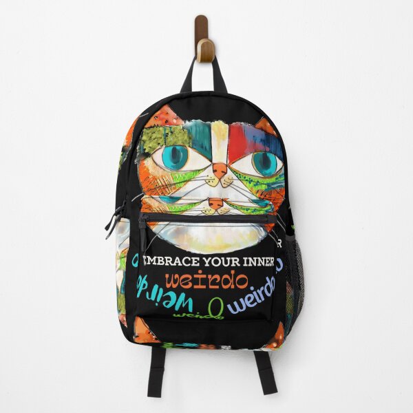 Item preview, Embrace Your Inner Weirdo: Cat Cartoon Design Collection designed and sold by adriaquart.