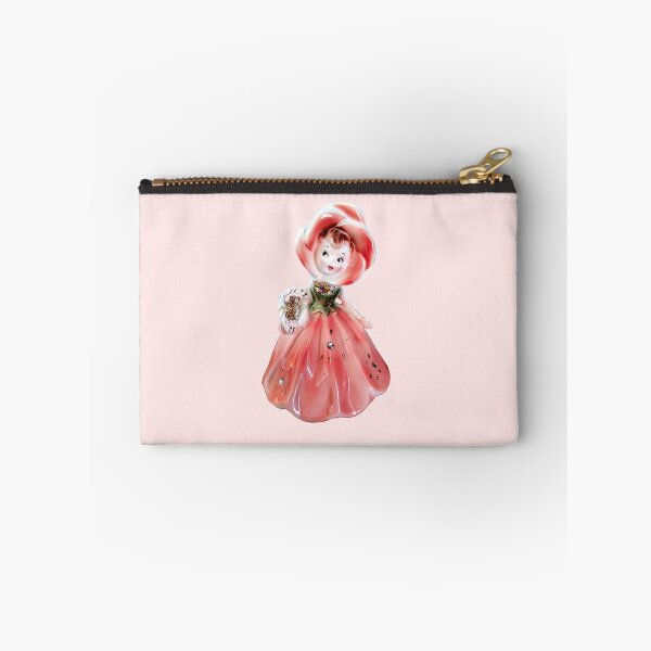 Item preview, Vintage Pink Rose Girl designed and sold by The kitschy Citrus.