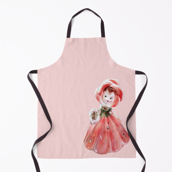 Item preview, Vintage Pink Rose Girl designed and sold by The kitschy Citrus.
