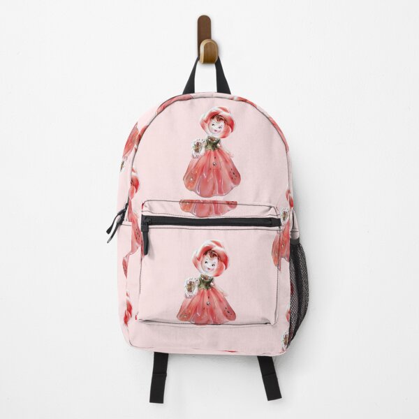 Item preview, Vintage Pink Rose Girl designed and sold by The kitschy Citrus.