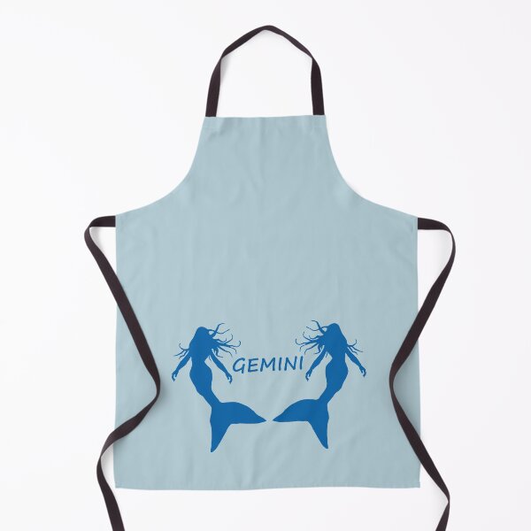 Item preview, Gemini Star Sign Blue Mermaid Twins designed and sold by Beachy.