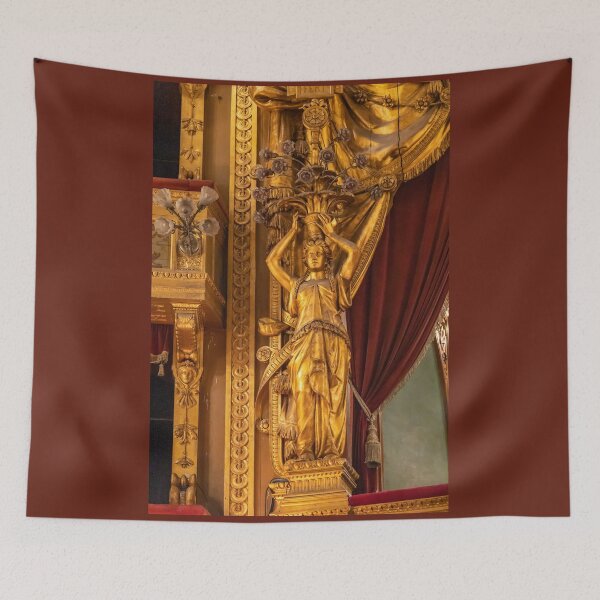 Item preview, Italy. Sicily. Palermo. Teatro Massimo. Sculpture at Royal Box. designed and sold by vadim19.