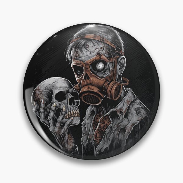 Item preview, Zombie & skull designed and sold by TomaszMaternia.